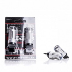 W21W LED Ĺžiarovky (66 x SMD 2016) ÄervenĂĄ CANBUS